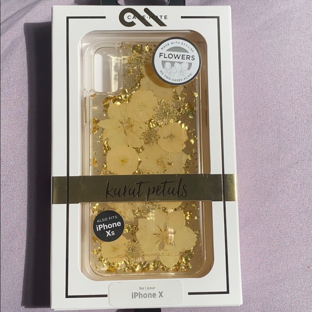 Karat petals case for iPhone X/XS